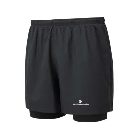 Ronhill | Men's Core Twin Short - Black