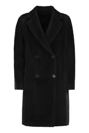 ROSETO - ALPACA AND WOOL MIDI COAT