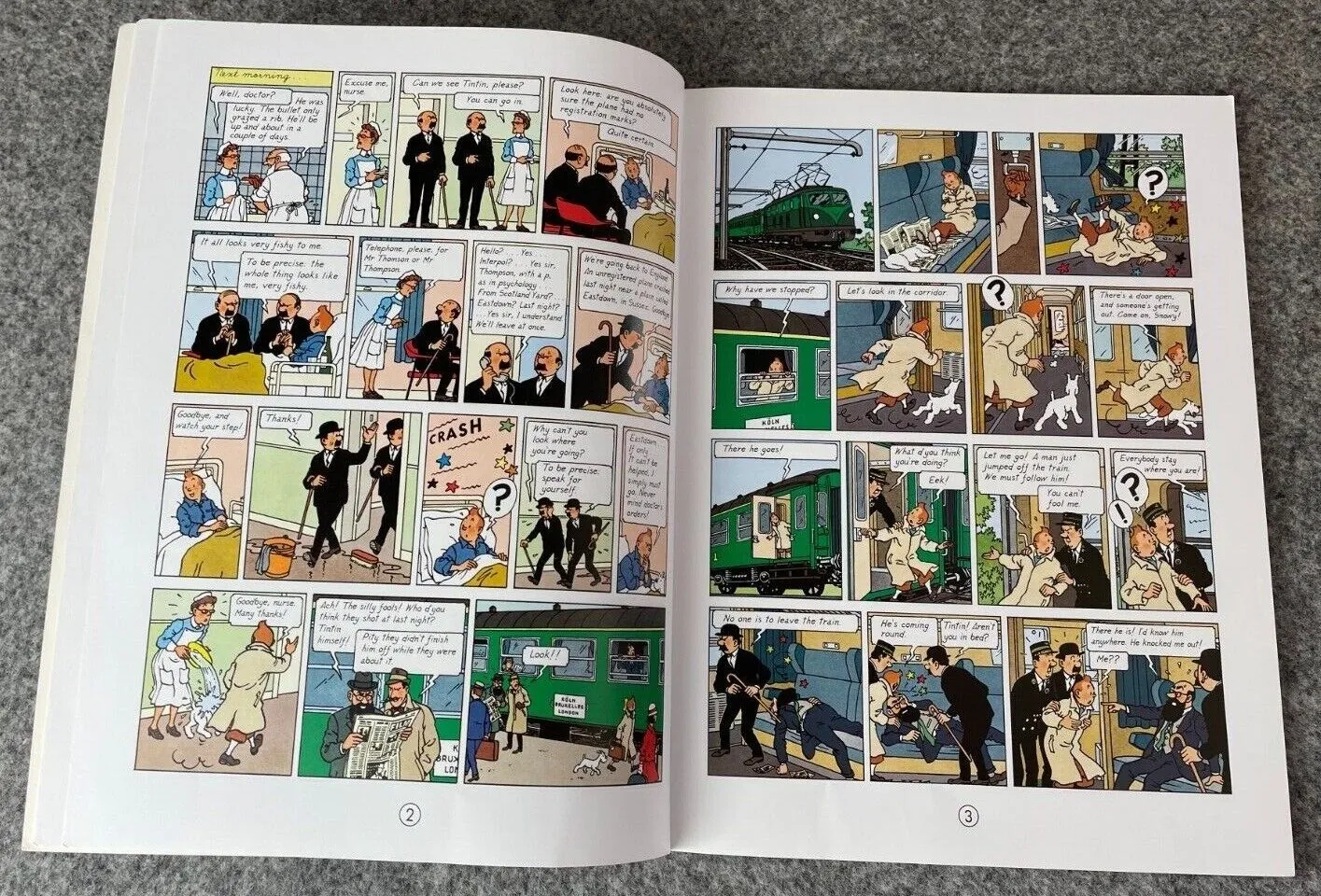 The Black Island Tintin Book Egmont UK Paperback Edition