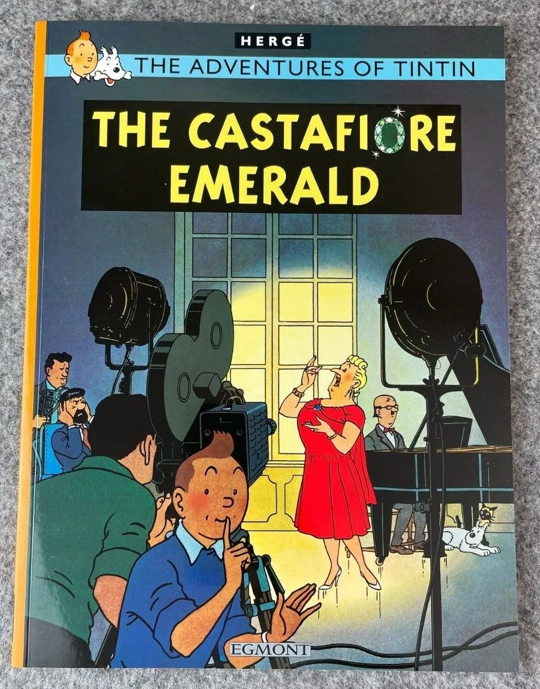 The Castafiore Emerald Tintin Book Egmont UK Paperback Edition