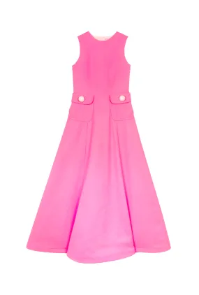 The Kelly Gown - Palm Springs Pink