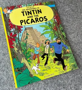 Tintin and the Picaros Tintin Book Egmont UK Paperback Edition