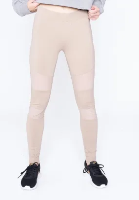 Urban Classics - Ladies Tech Mesh Soft Taupe - Leggings